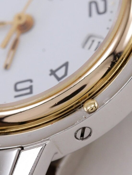 HERMES Clipper Watches CL3.240 WhiteDial Stainless Steel Quartz Analog dis... main image 6